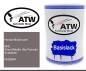 Preview: Honda-Motorcycle, Blitz Gray Metallic (No Formula Available), NH254M: 500ml Lackdose, von ATW Autoteile West.